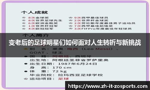 变老后的足球明星们如何面对人生转折与新挑战